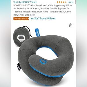 BCozzy Kids Travel Pillow